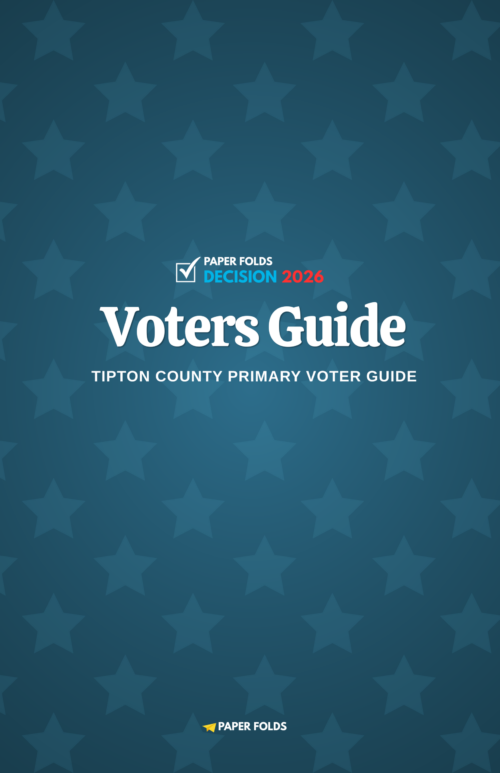 Tipton County Primary Voters Guide, May 2026