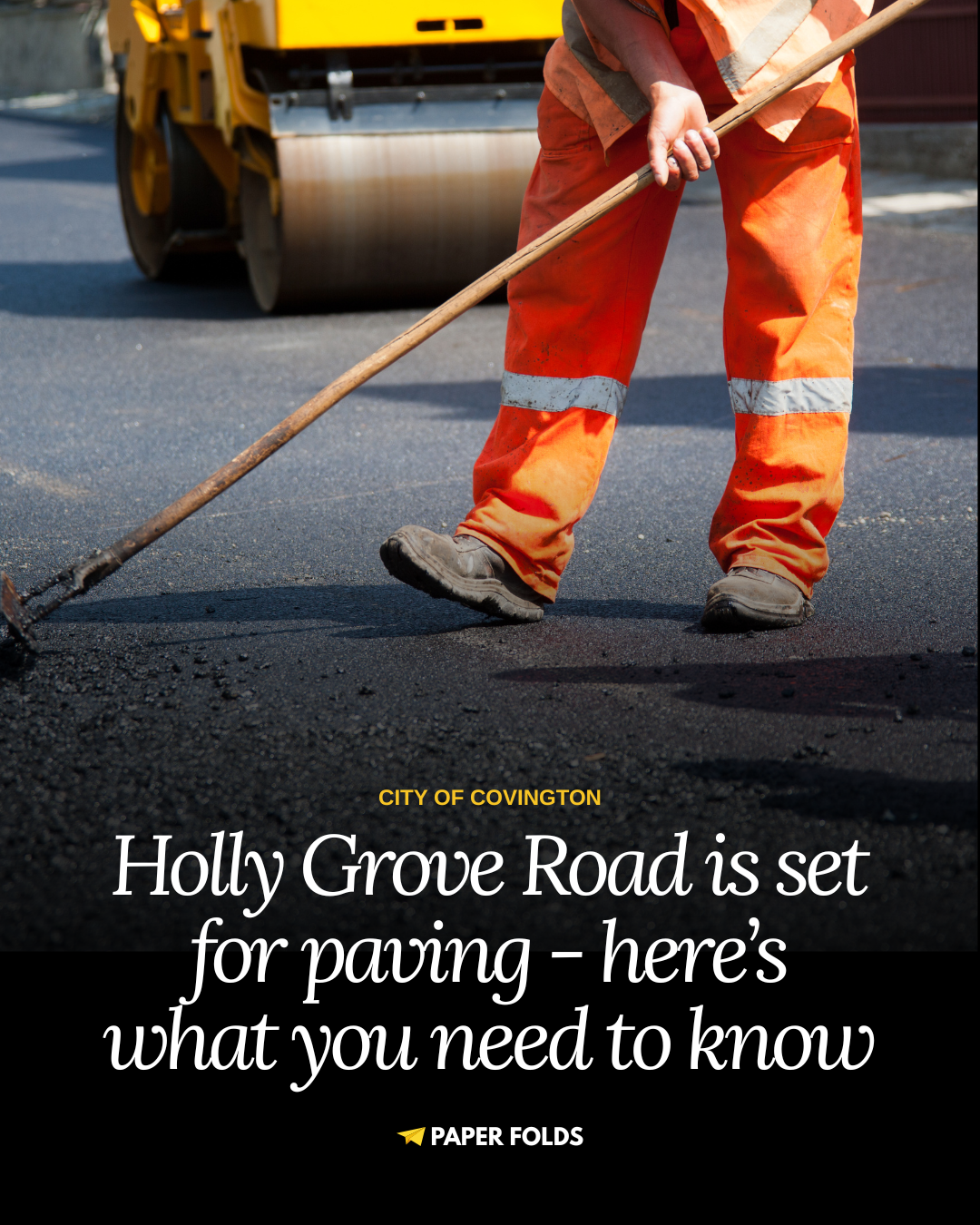 Holly Grove Road is set to be paved next week – here’s what you need to know