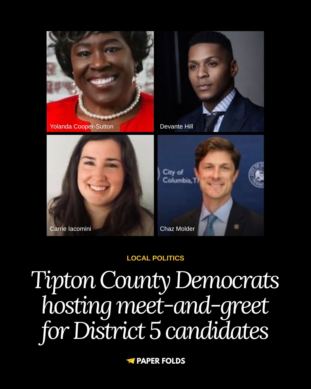 Tipton County Democrats to host meet-and-greet with District 5 congressional candidates