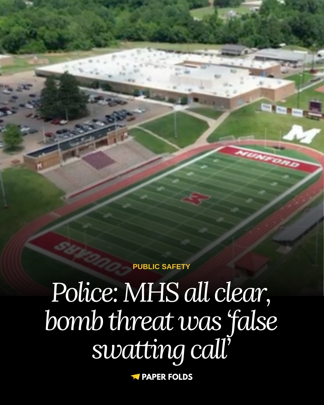 Munford police arrest 16-year-old in school bomb threat