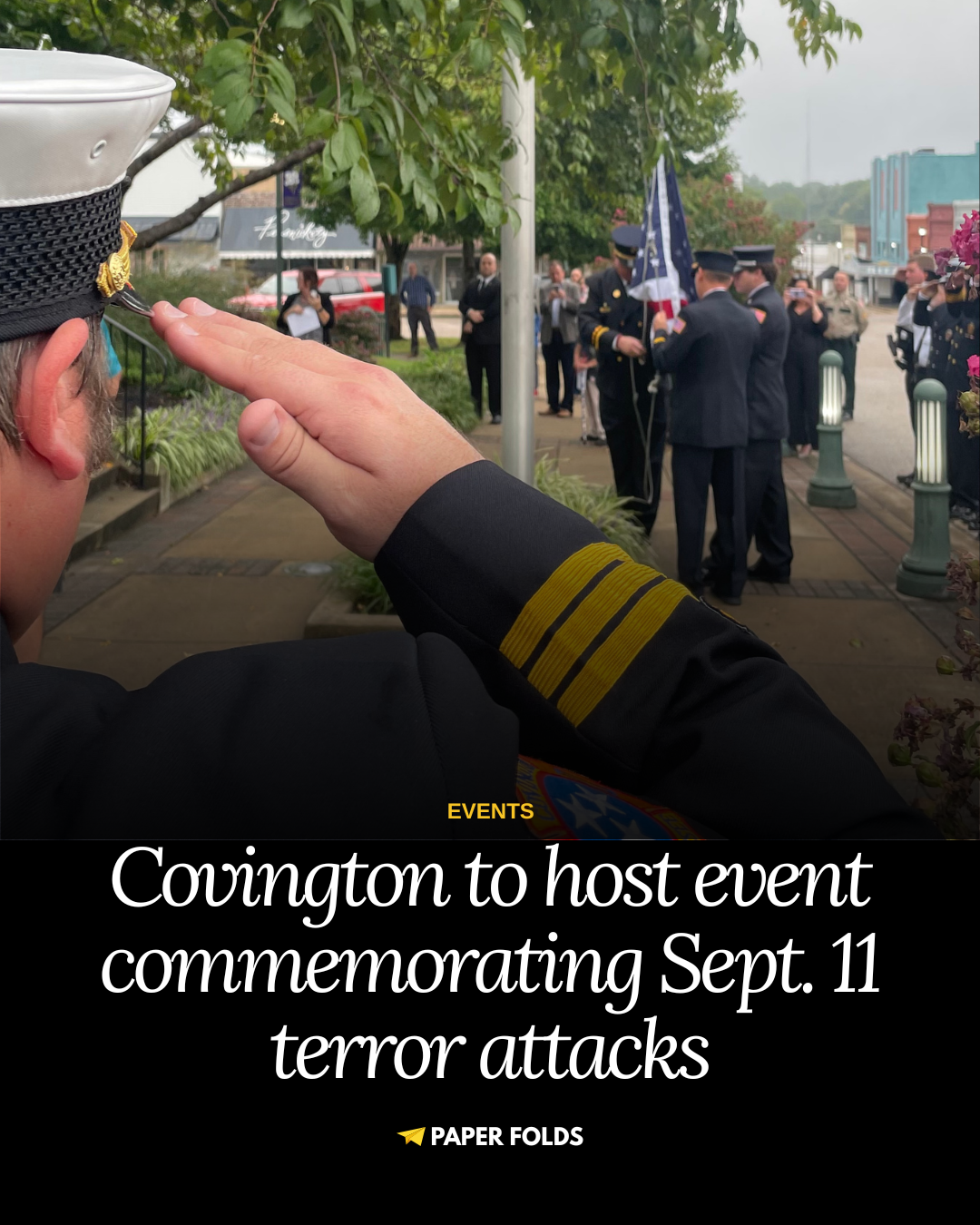 Covington to mark 25th anniversary of 9/11 with ceremony