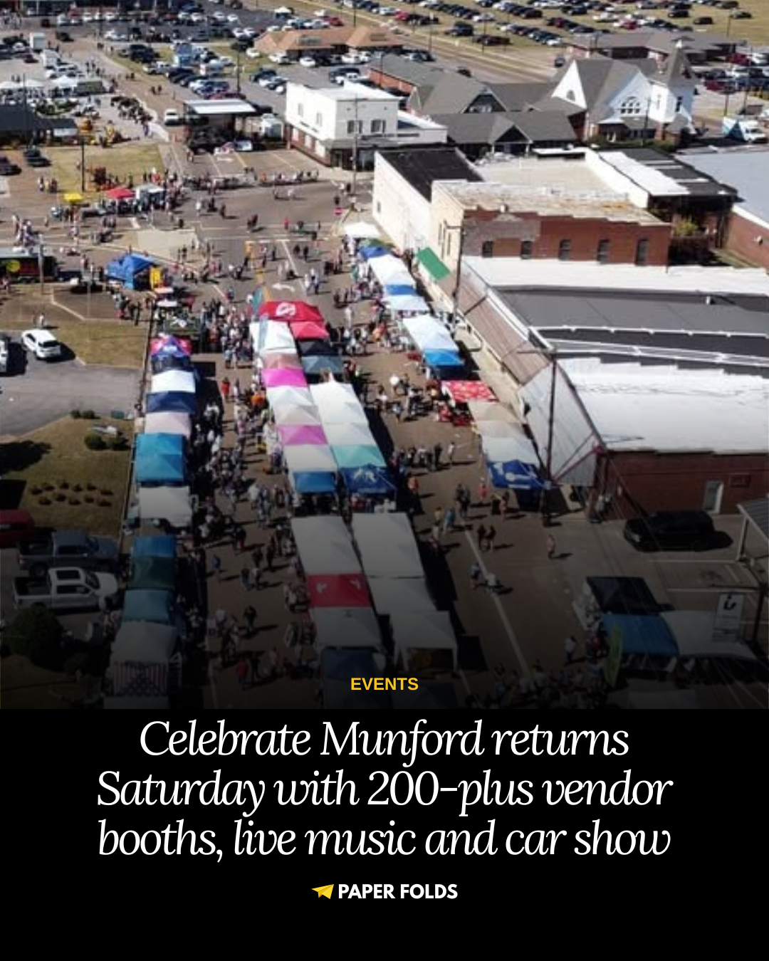 Celebrate Munford returns Saturday with 200-plus vendor booths, live music and car show