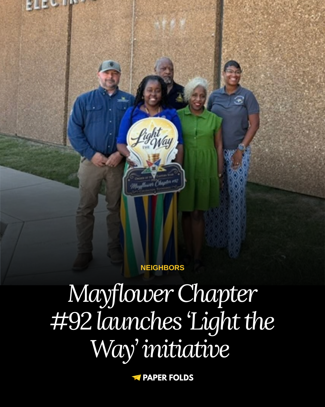Mayflower Chapter #92 launches ‘Light The Way’ initiative