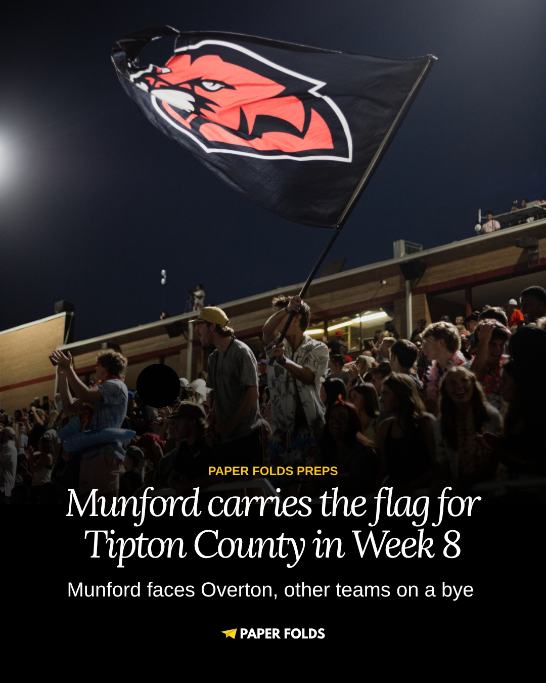 Munford carries the flag for Tipton County on Friday